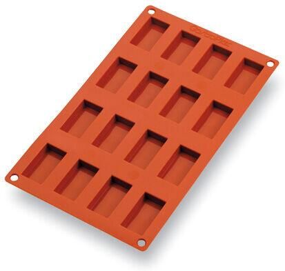 Gastroflex Mould Tray Gn 1/3 325x176 16 Financier Cakes 4.9x2.6cm - 10576-01 - 1