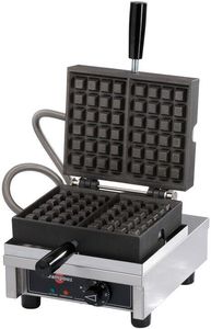 Krampouz Krampouz Single Waffle Maker - Brussels - 10536-01 - 1