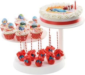 Cake Stand For Buffet 3 Tiers 28cm Height 25cm - 11189-01 - 1