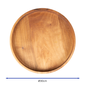 Bonzer Buffet Platter - Small - Walnut Ø30 x H 3.5 cm - 13097-02 - 3