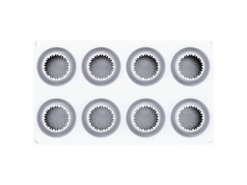 Silikomart Curvflex Mould - Kiku 70 ø58 xH37mm - 12248-23 - 4