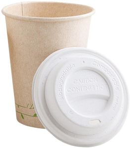 Box Of 1,000 (20 Bags Of 50) Biokup Fibre Cups Ø 90 Mm 43 Cl - 702236 - 3