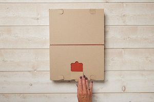 Box Of 500 Kraft Textured Paper Placemats 40x30cm - 713763 - 3