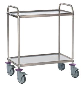 Serving Trolley - 2 Trays 90x55cm - Without Rack - 778106 - 1