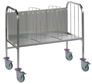 Raised Plate Stacking Trolley Without Divider - Small - 791106 - 1