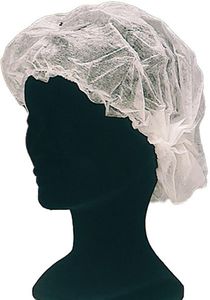 Box Of 2,000 (20 Bags Of 100) Disposable Non-woven Bouffant Caps - 799931 - 1