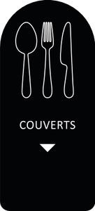 Magnetic Sign - Cutlery - 857809 - 1