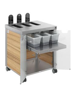 Harmonie Cutlery Sorting Unit - H 83cm - With Front Doors - 858603 - 3
