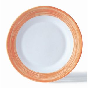 Arcoroc Brush Side Plates Orange 155mm (24 Pack) - JK573 - 1