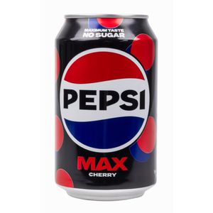 Pepsi Max Cherry Cans 330ml (24 Pack) - KA807 - 1