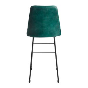 Harland Leather Bar Stool Vintage Blue - JM475 - 3