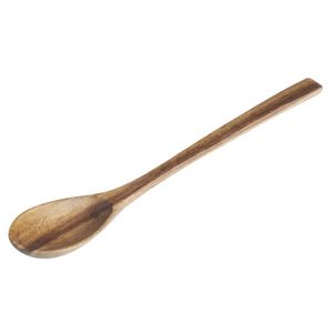 Olympia Miso Acacia Wood Ramen and Pho Spoons 240mm (6 Pack) - JK311 - 3