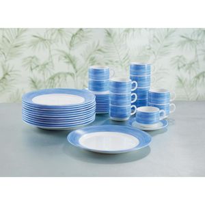 Arcoroc Brush Soup Plates Blue 225mm (12 Pack) - JK547 - 3