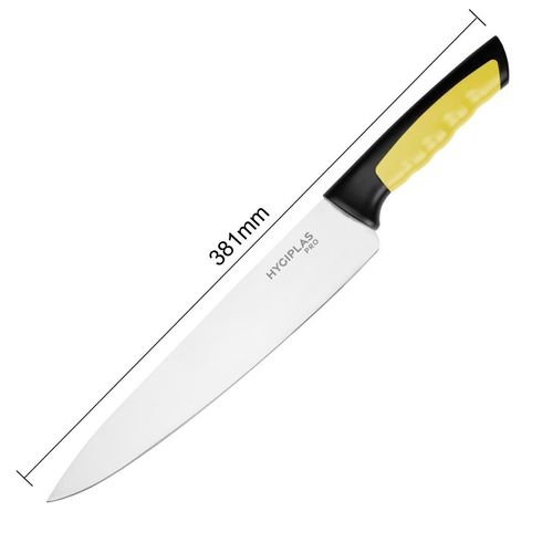 Hygiplas Pro Chef Knife Yellow 25cm - JD215 - 5