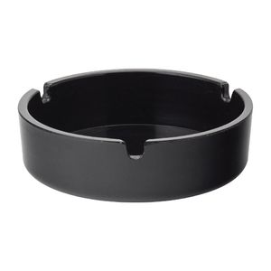 Utopia Melamine Ashtrays Black 100mm (10 Pack) - FG854 - 1