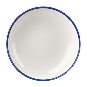 Churchill Retro Blue Coupe Bowls 248mm (12 Pack) - DS675 - 1
