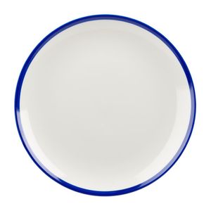 Churchill Retro Blue Coupe Plates 217mm (12 Pack) - DS677 - 1