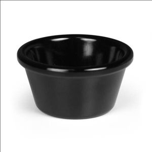 Ramekin Black Plain 2Oz Pack 12 - M102PK-12 - 1