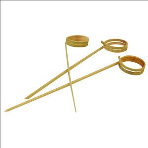 Bamboo Knotted Skewers 12Cm 4.5In Pack 100Pcs - 90052-45 - 1