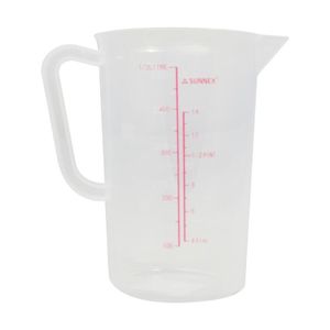 Sunnex Measuring Jug 0.5Ltr Clear Pp - 86021 - 1