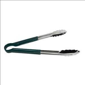 Utility Tong Carded 23Cm / 9In Green - UT9G - 1