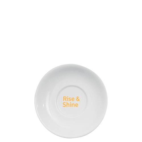 Custom Branded Saucer For Latte Mug - (Fits Mugs - C2396 & C2397) - C2572 - 1