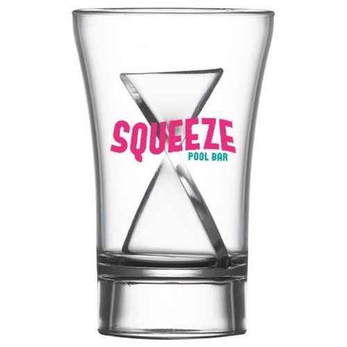 Custom Branded Reusable Twister Shot Glass (30ml/15ml+15ml) - C2235 - 1