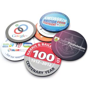 Custom Branded Circular Plastic Foam Backed Coaster - C5445 - 1