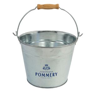 Custom Branded Galvanised Steel Bucket (5 Litre) - C6835 - 1