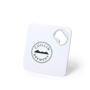 Custom Branded Coaster with Bottle Opener - C6003 - 1
