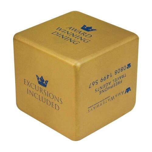 Custom Branded Stress Cubes - S0077 - 8