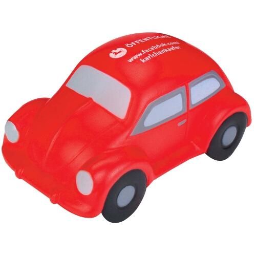 Custom Branded Stress Beetle Car - S0126 - 2