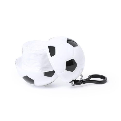 Custom Branded Football Raincoat Keyring - N0155 - 3