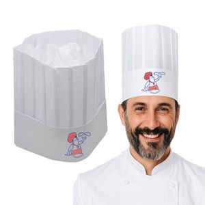 Custom Branded Paper Chef Hat Adjustable 9" - C6970 - 1