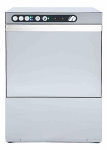 Adler AD40GL-DPSO 400mm Basket Glasswasher with Chemical Pump, Drain Pump & Integral Water Softener, 16 Pint Capacity - AD40GL-DPSO - 3