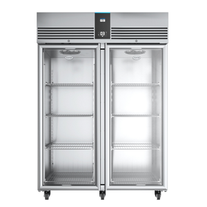 Foster EP1440G/41-495 EcoPro G3 Glass Double Door Upright Refrigerated Cabinet, 1350 Litres - 41-495 - 1