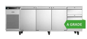 Foster EP1/4H/43-324 EcoPro G3 3 Door & 3 Drawer Refrigerated Counter, 585 Litres - 43-324 - 3