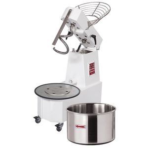 Diamond DH33AL/T2V Automatic 2 Speed Tilting Head Spiral Mixer on Wheels, 33 Liters - DH33AL-T2V - 1