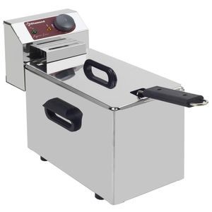 Diamond EF41-N Single Basket Countertop Electric Fryer, 3kW - EF41-N - 1