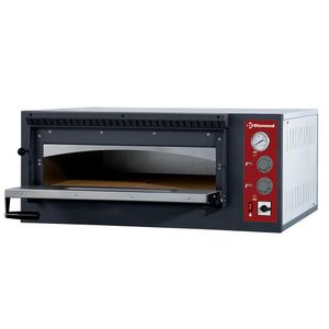Diamond EFP/6R-M Stainless Steel Electric Pizza Oven, 6 Pizzas - EFP-6R-M - 1