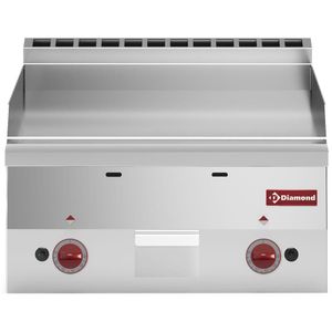 Diamond G60/PL6T-N Smooth Cooking Plate Countertop Gas Griddle - G60-PL6T-N - 1