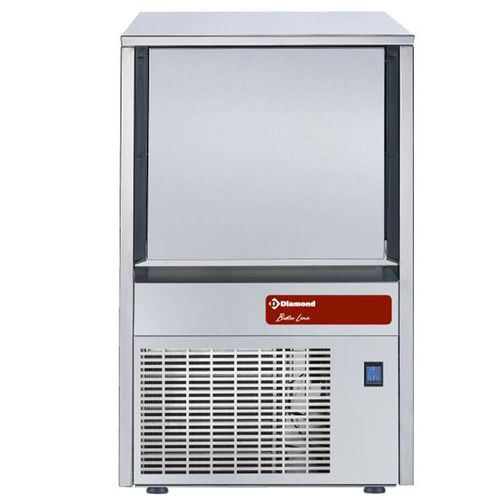 Diamond MXP-25A/R2 Hollow Ice Cube Maker, 22kg/24hrs Output / 9kg Storage - MXP-25A-R2 - 2