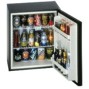 Diamond C330S-LIQ Solid Single Door Black Minibar Fridge, 33 Litres - C330S-LIQ - 1
