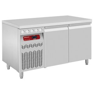 Diamond DT131/P9GX 2 Door Stainless Steel Refrigerated Counter, 260 Litres - DT131-P9GX - 1