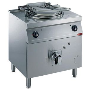 Diamond G17/M60I8-N Gas Indirect Heating Rounded Kettle on Board, 60 Litres - G17-M60I8-N - 1