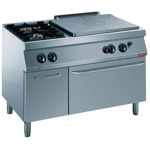 Diamond G17/T2BFA12-N 2 Stove & 1 Whole Hob Freestanding Gas Range Cooker on Gas Oven & Neutral Cupboard - G17-T2BFA12-N - 1