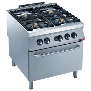 Diamond G22/4BF8-N 4 Stove Freestanding Gas Range Cooker on Gas Oven - G22-4BF8-N - 1