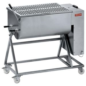 Diamond MCR-120P/N Stainless Steel Meat Mixer 120 Kg, Stand With Wheels - MCR-120P-N - 1