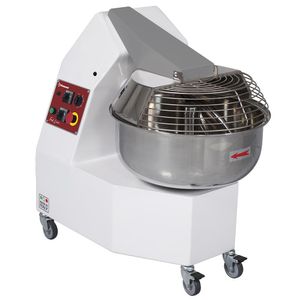 Diamond PBR-35/T2V Fork Mixer with Timer on Wheels, 35kg of Dough - PBR-35-T2V - 1