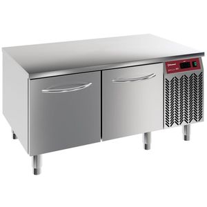 Diamond N77/B212G-9L 2 Drawer Stainless Steel Freezer Counter - N77-B212G-9L - 1